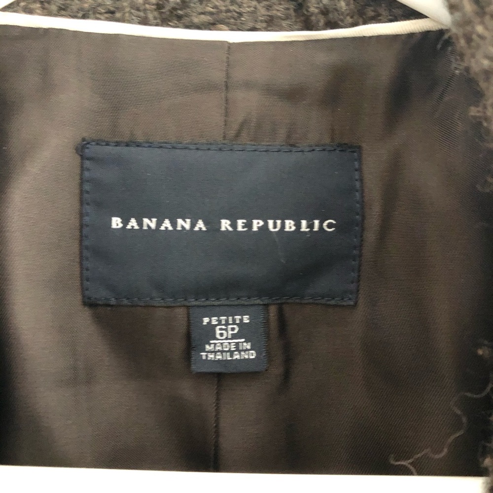 Dark Brown Wool Jacket - image 4